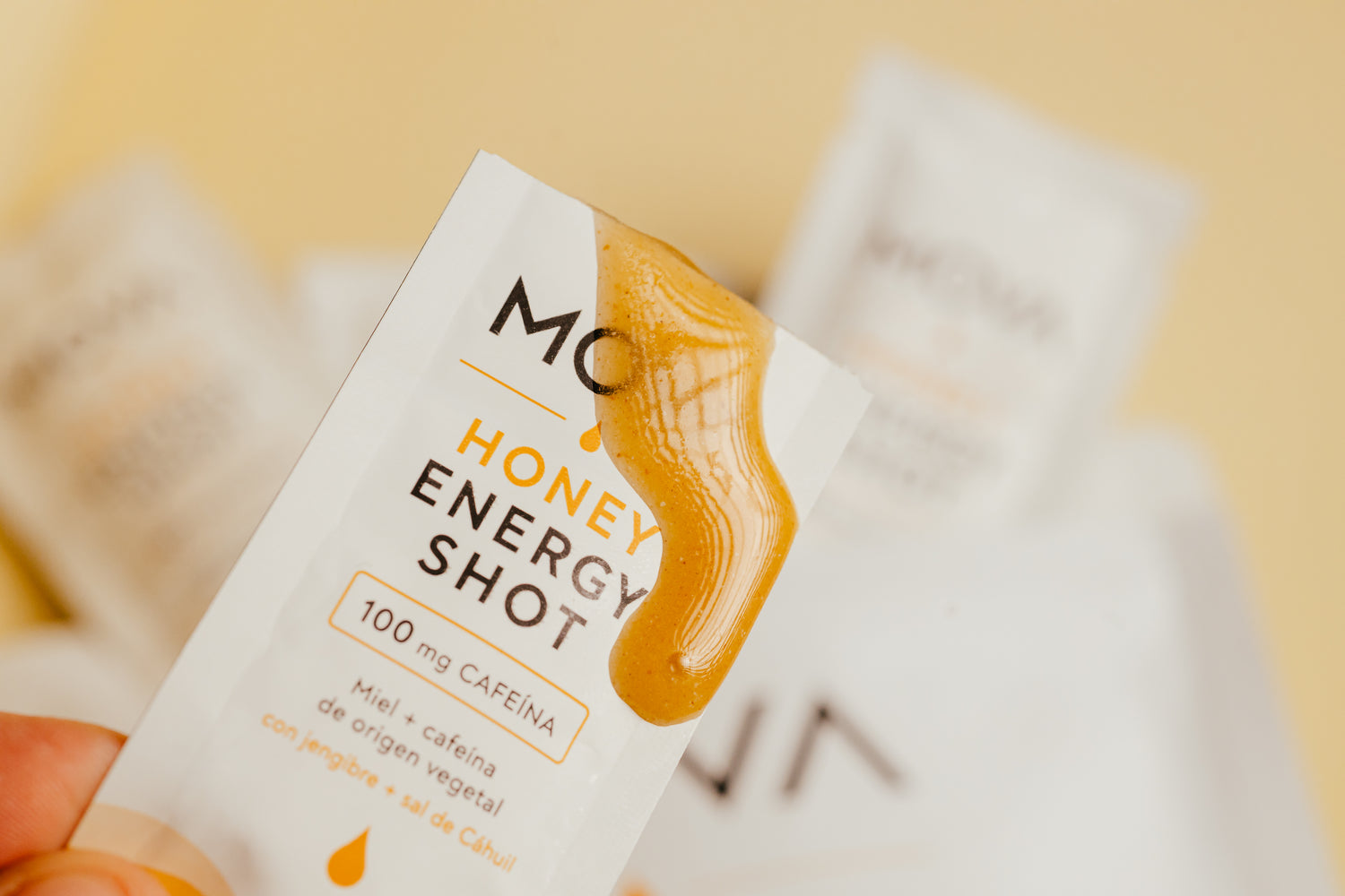 Sachet MOVA en la mano